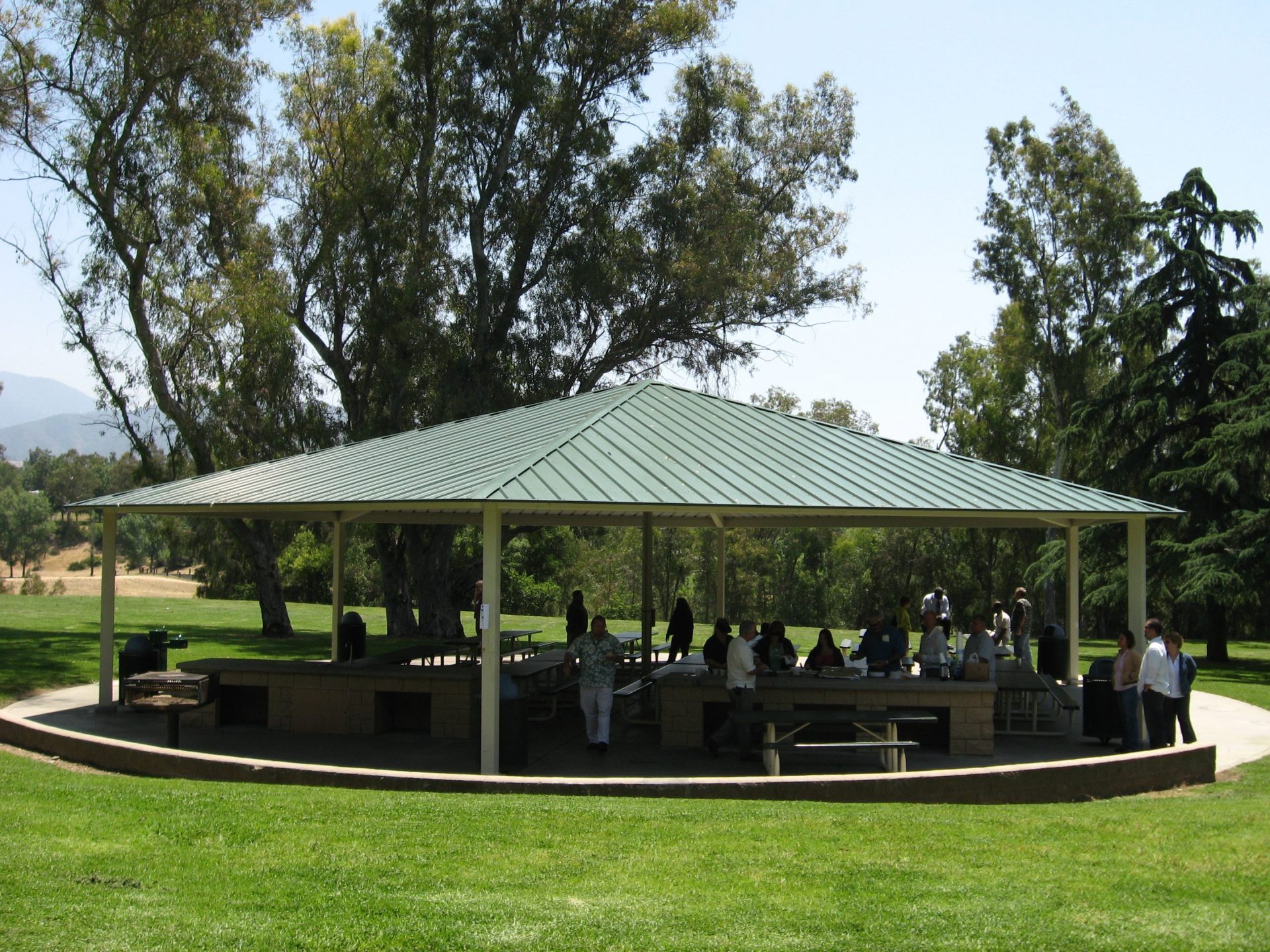 Grill and Shelter at park