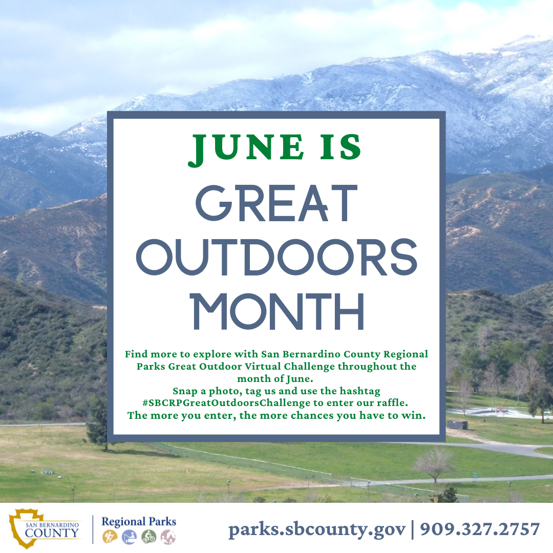 Great Outdoors Month Challenge Parks