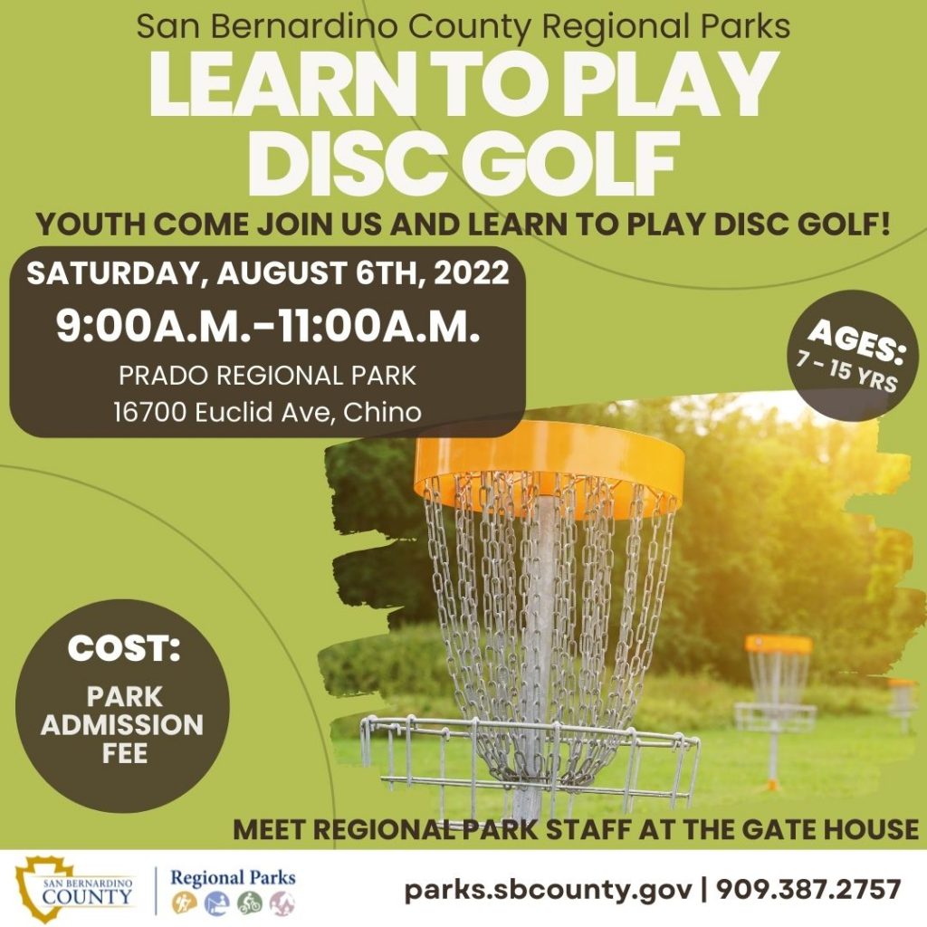 Learn how to Play Disc Golf @ Prado Regional Park – Parks