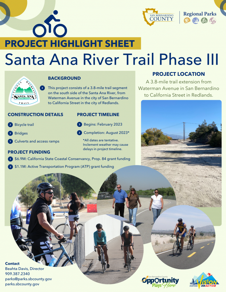 Santa Ana River Trail & Pkwy – Parks