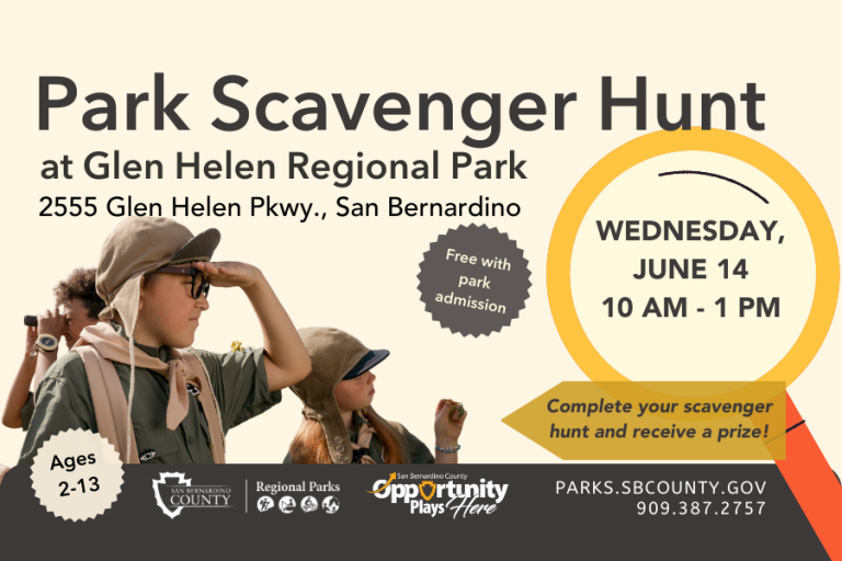 Scavenger Hunt at Glen Helen – Parks