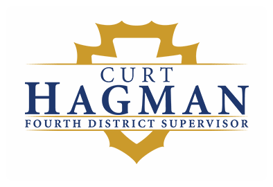 San Bernardino County Fourth District Board of Supervisor Curt Hagman logo.