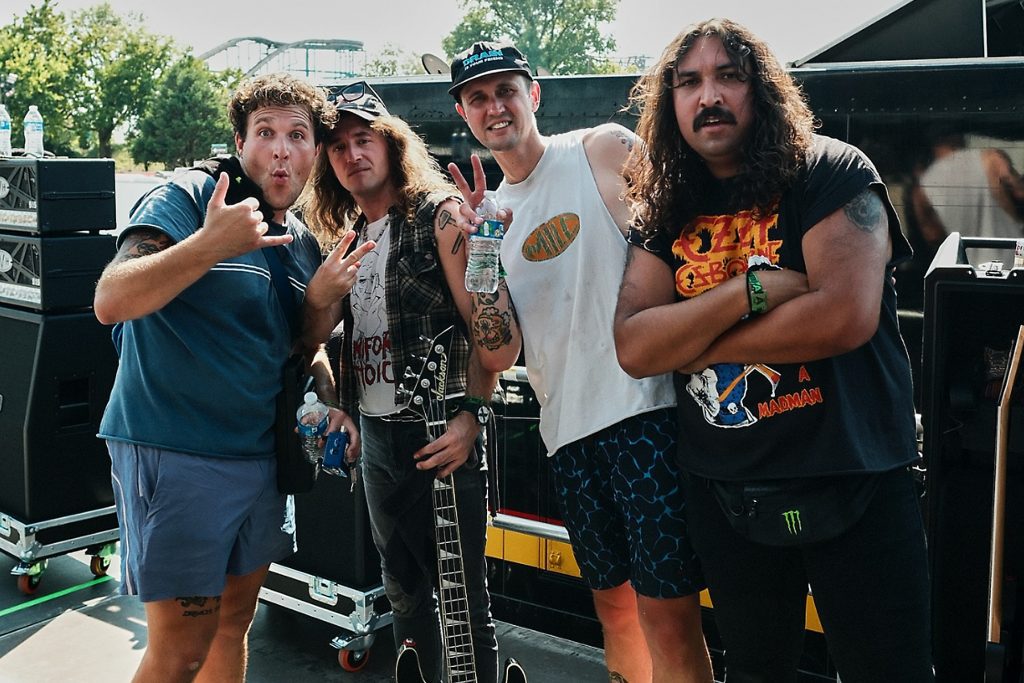 Hardcore punk rock and thrash metal band DRAIN